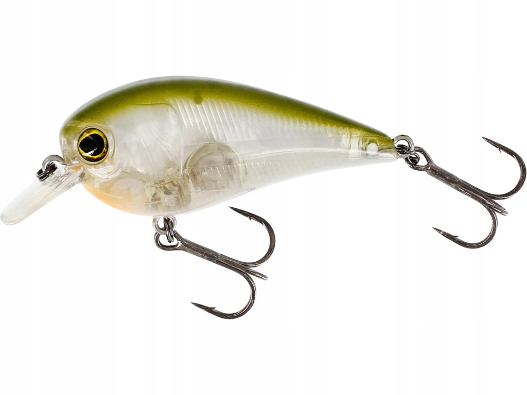 Wobler Westin Bassbite Squarebill 6cm 13g floating Clear Olive