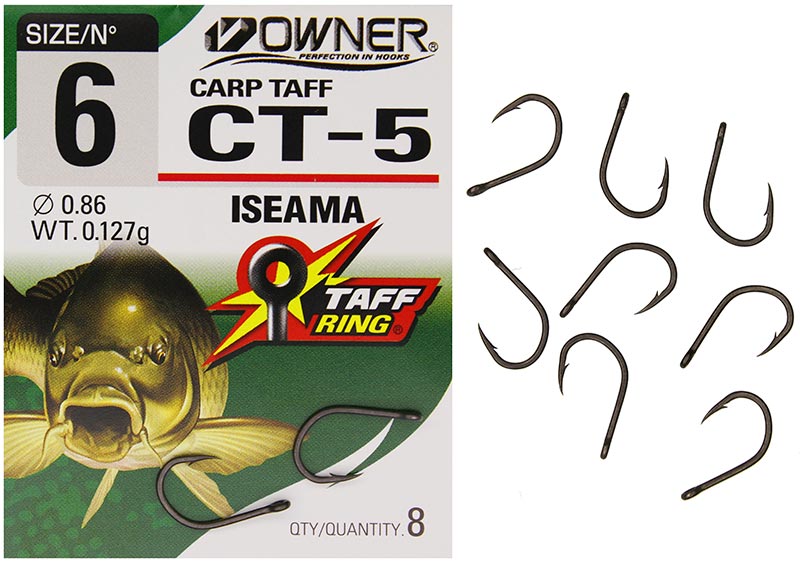 Haczyki Owner CT5 Carp Taff #6