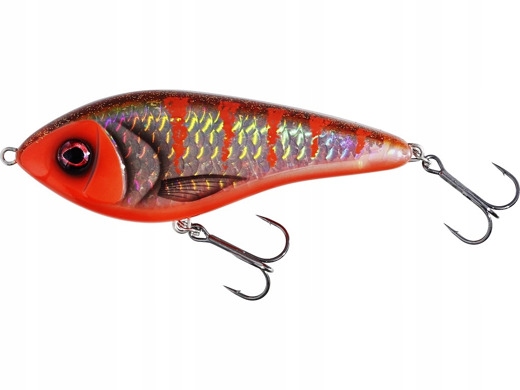 Wobler Westin Swim Glidebait 10cm 34g sinking 3D Rocky Red