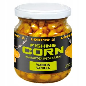Kukurydza w słoiku Lorpio bez zalewy 125g wanilia