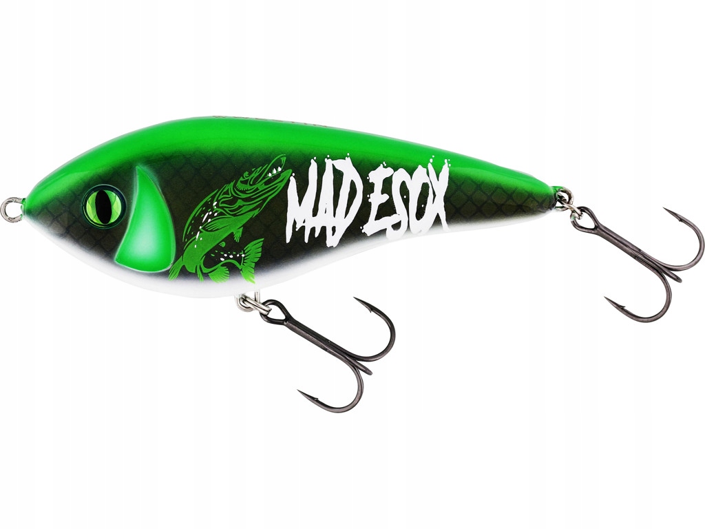 Wobler Westin Swim Glidebait 12cm 58g sinking Emerald Esox