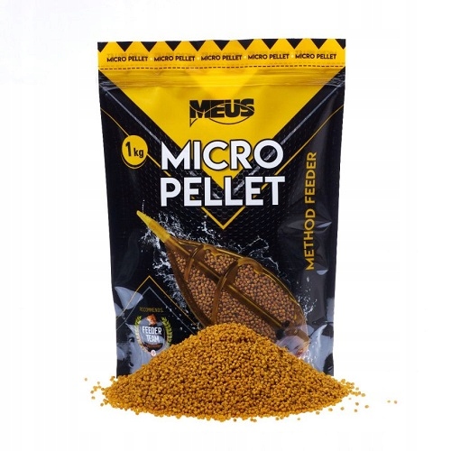 Micro pellet Meus 1kg 2mm wanilia