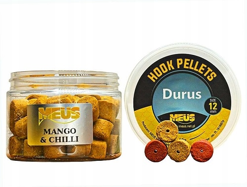 Pellet hakowy Hook Pellets Meus Durus 90g 12mm mango chilli