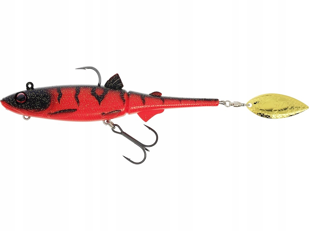 Przynęta gumowa Westin Hypoteez Spintail 14cm 48g Fire