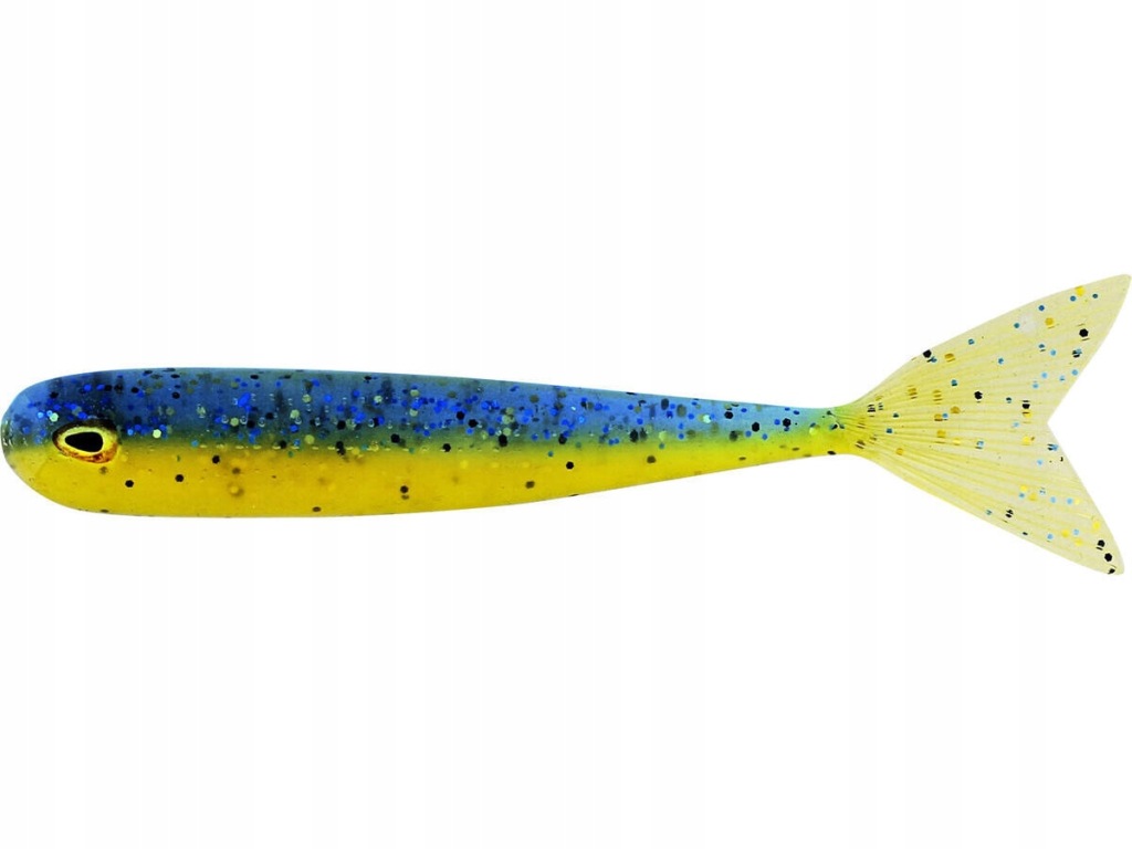 Guma Westin Megateez V-Tail 5cm 1szt. Blue N'yellow