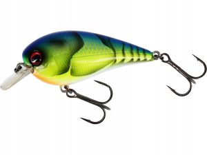 Wobler Westin Bassbite Squarebill 6cm 13g floating Chartreuse Blue Craw