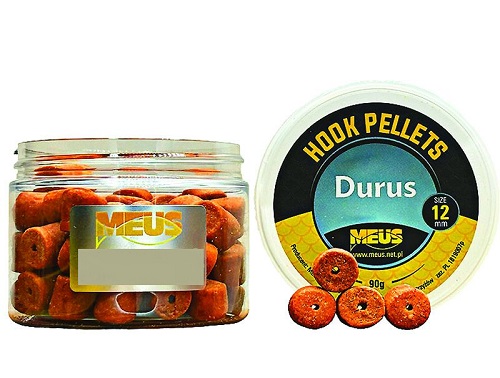 Pellet hakowy Hook Pellets Meus Durus 90g 12mm pomarańcza makrela