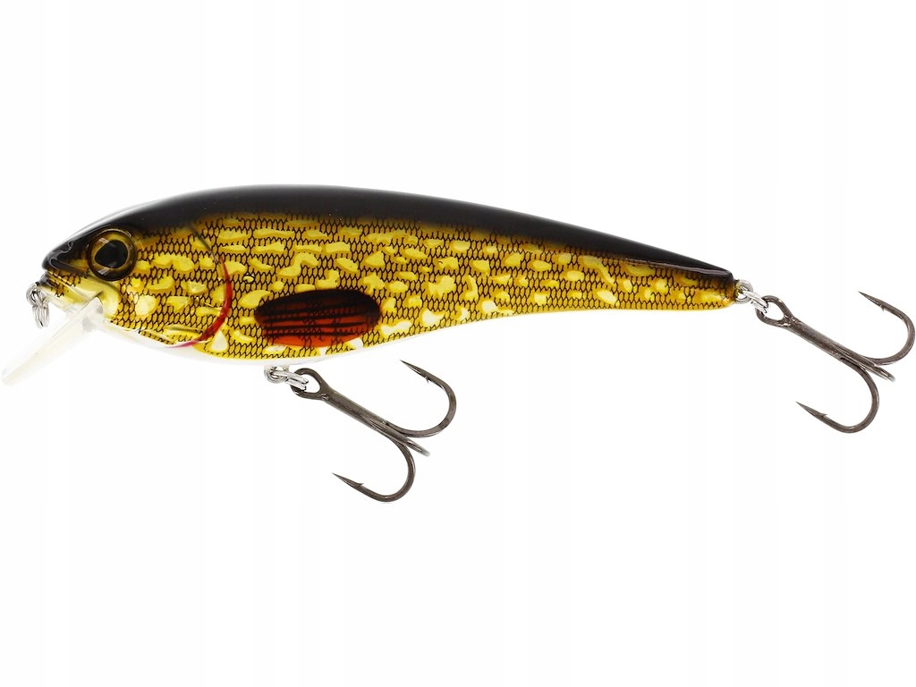 Wobler Westin Rawbite Crankbait 11cm 26g low floating Natural Pike