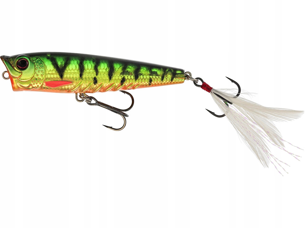 Wobler Westin Spot-On Popper floating 6,5cm 7g Firetiger Flash