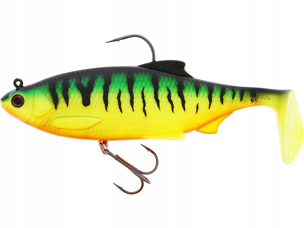 Przynęta gumowa Westin Ricky the Roach R2F Shadtail 14cm 57g Firetiger