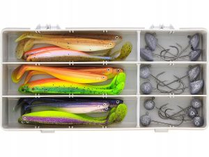 Zestaw przynęt Westin Zander Box Jigging 32 szt.