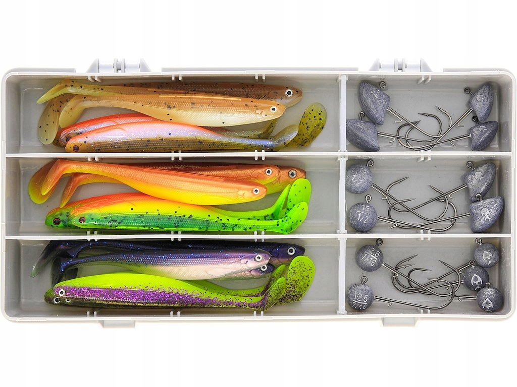 Zestaw przynęt Westin Zander Box Jigging 32 szt.