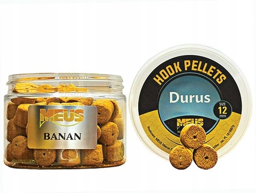 Pellet hakowy Hook Pellets Meus Durus 90g 12mm banan