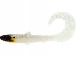 Przynęta gumowa Westin Bullteez Curltail 21cm 49g Glow Ghost Hunter