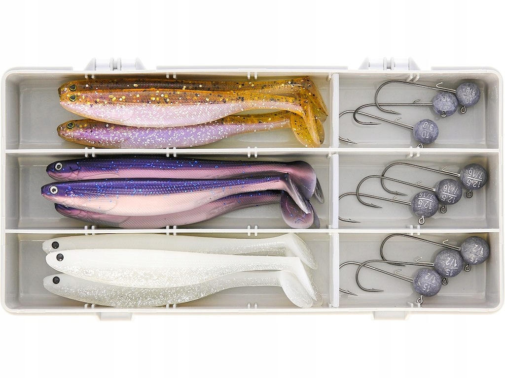 Zestaw przynęt Westin Seabass Box Jigging 25 szt.
