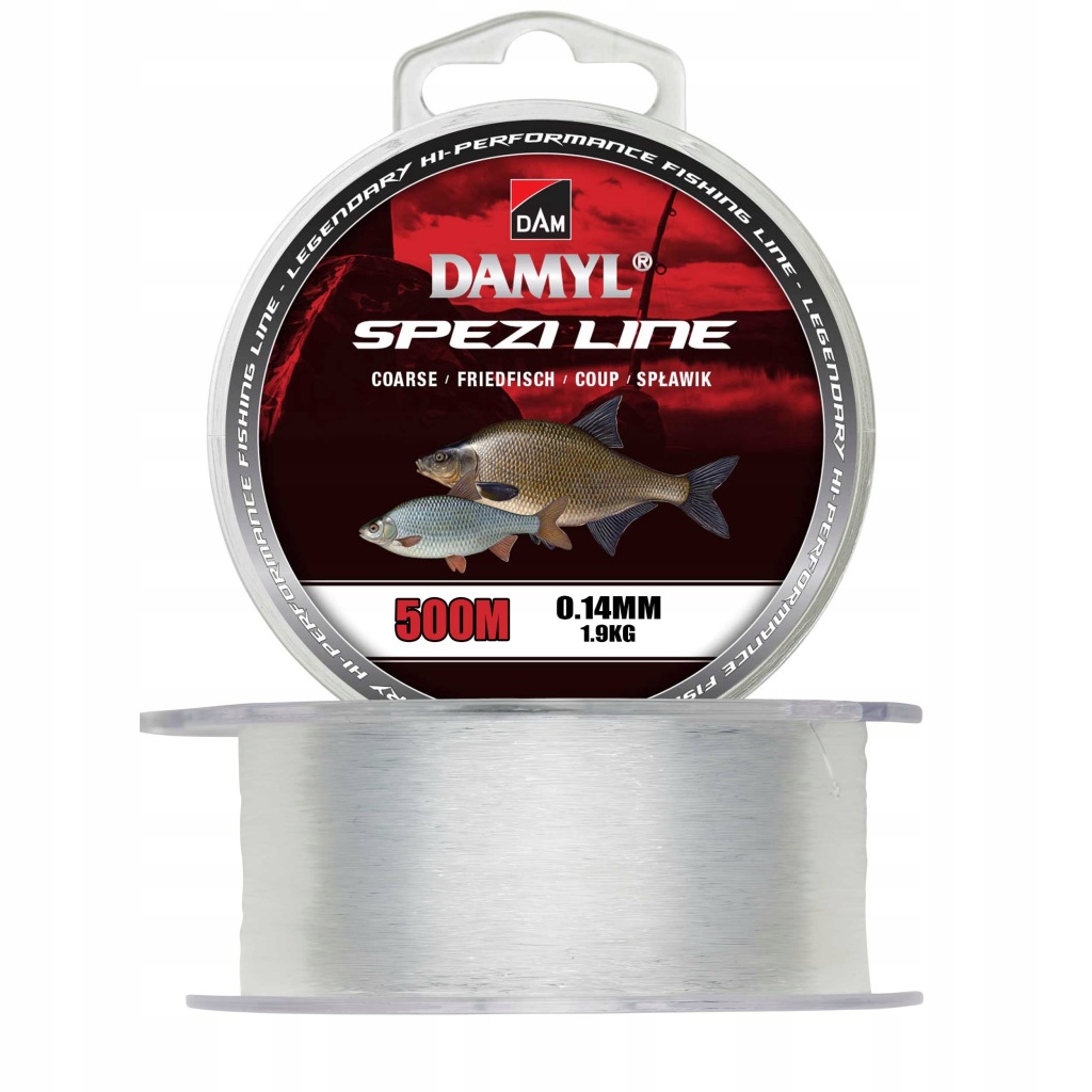Żyłka DAM Damyl Spezi Line Coarse spławik 500m 0,18mm 2,8kg