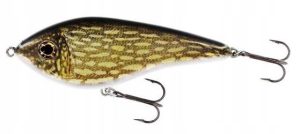 Wobler Westin Swim Glidebait 10cm 34g sinking Real Pike
