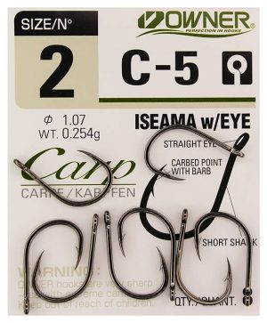 Haczyki Owner C5 Carp ISEAMA #2