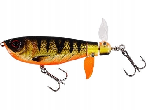 Wobler Westin Spot-On Twin Turbo 9cm 19g floating Bling Perch