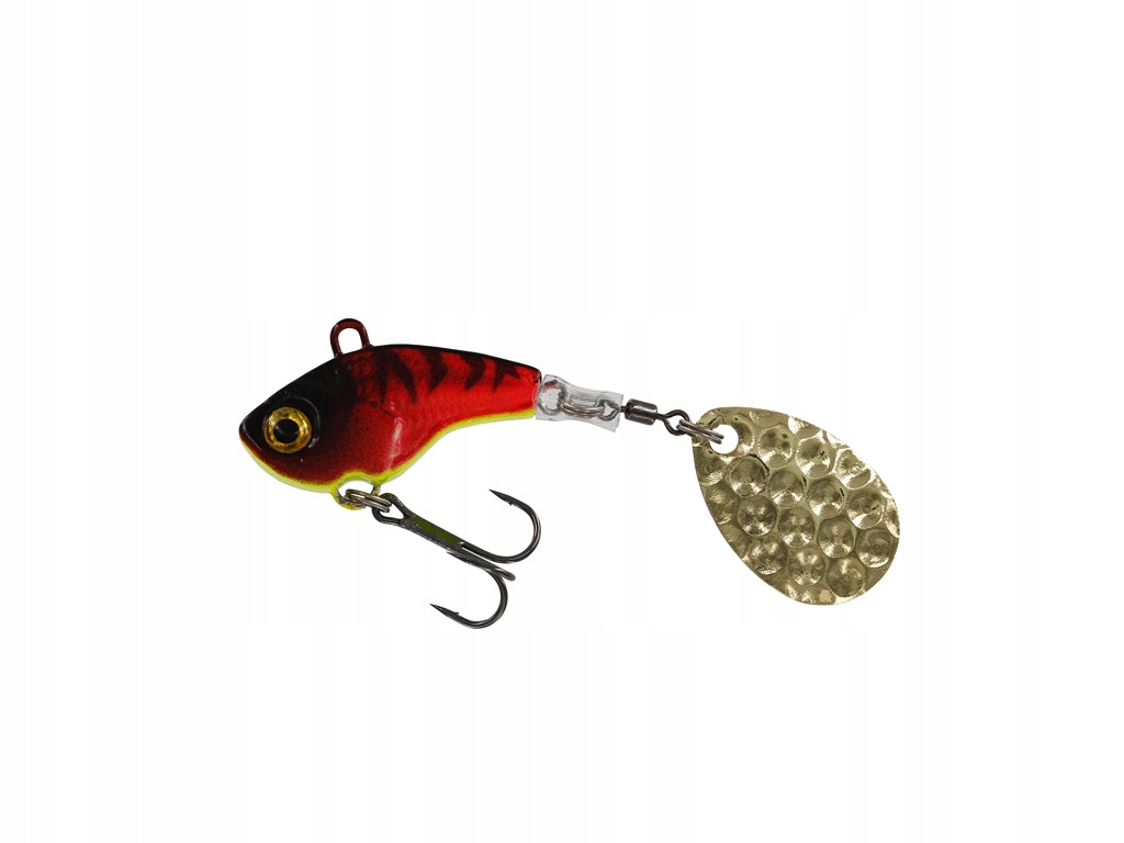Kinetic IMP Tail Spin wirujący ogonek 11g Red Tiger