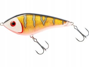 Wobler Westin Swim Glidebait 12cm 58g sink TC Gold/Red zmienia kolor