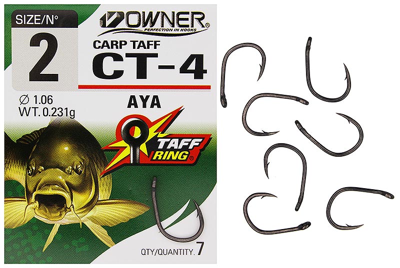 Haczyki Owner CT4 Carp Taff #6