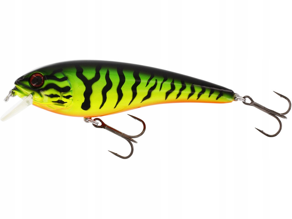 Wobler Westin Rawbite Crankbait 11cm 26g low floating Crazy Firetiger