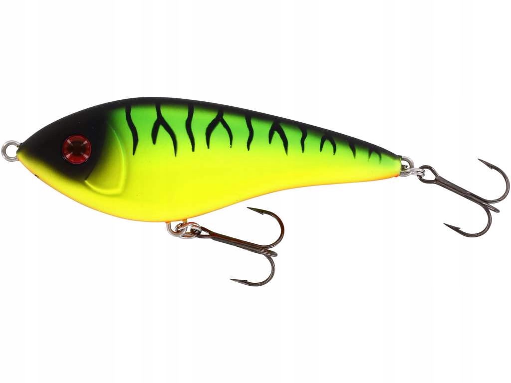 Wobler Westin Swim Glidebait Silent 12cm 55g Firetiger