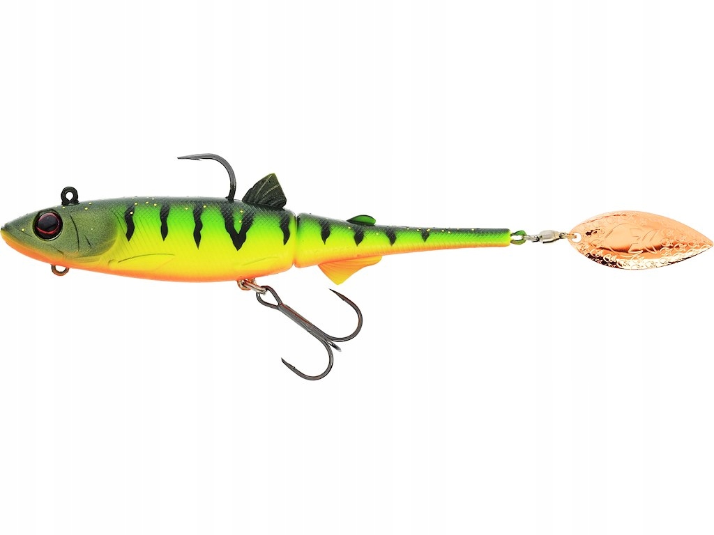 Przynęta gumowa Westin Hypoteez Spintail 14cm 48g Tiger Perch