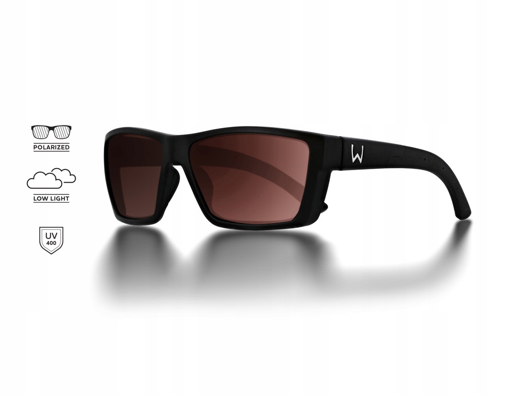 Okulary polaryzacyjne Westin W6 Street 100 Matte Black - LB Rose AR Purple