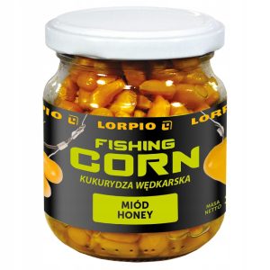 Kukurydza w słoiku Lorpio bez zalewy 125g miód