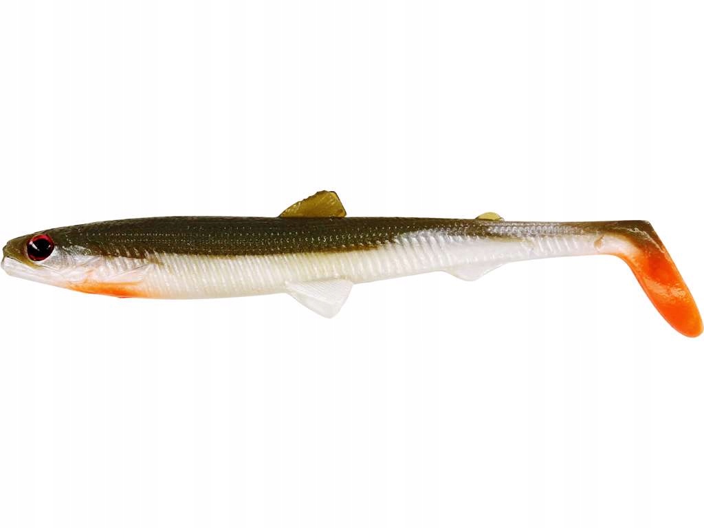 Przynęta gumowa Westin Bullteez Shadtail 7,5cm 4g Bass Orange