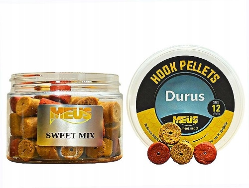Pellet hakowy Hook Pellets Meus Durus 90g 12mm sweet mix
