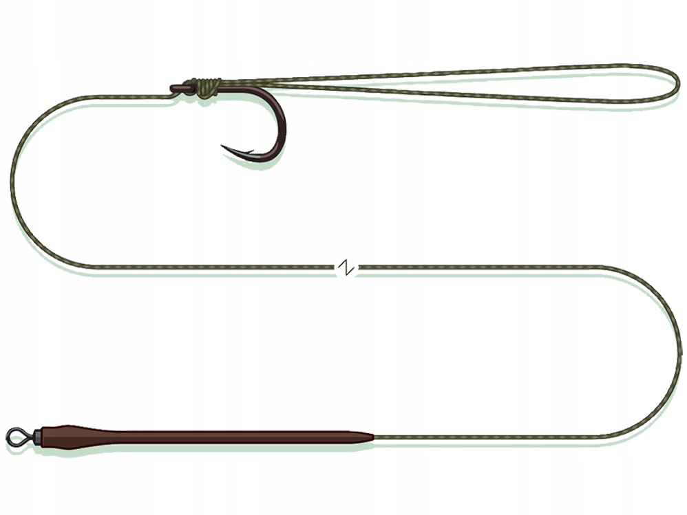 Przypon sumowy Madcat Standard Pellet Rig 60cm 2/0