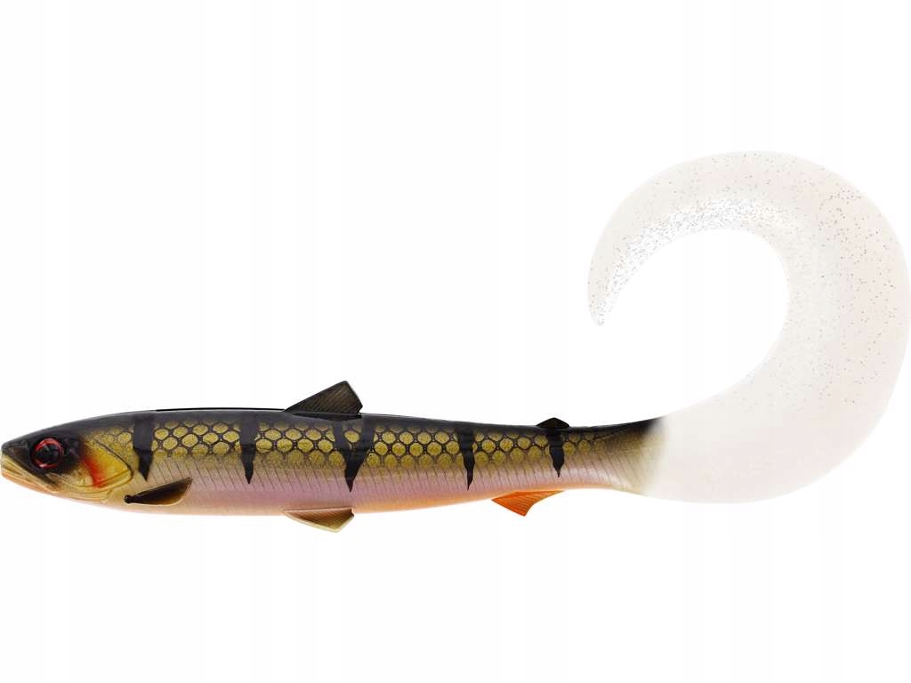 Przynęta gumowa Westin Bullteez Curltail 8cm 3g Bling Perch