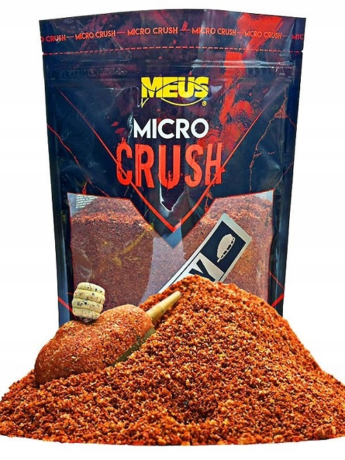 Zanęta gotowa Meus Micro Crush Ready 700g Red Skorupiaki Mix