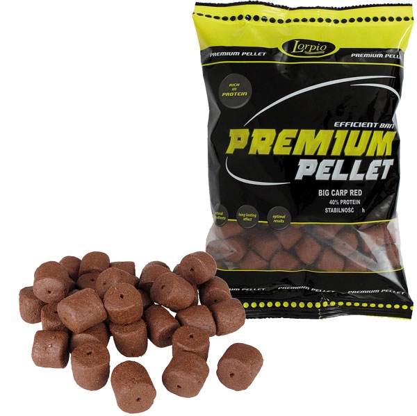 Pellet haczykowy Lorpio Big Carp Red 700g 14mm