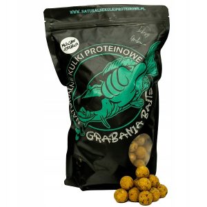 Kulki proteinowe Grabania Baits 18mm 1kg Mleczny orzech