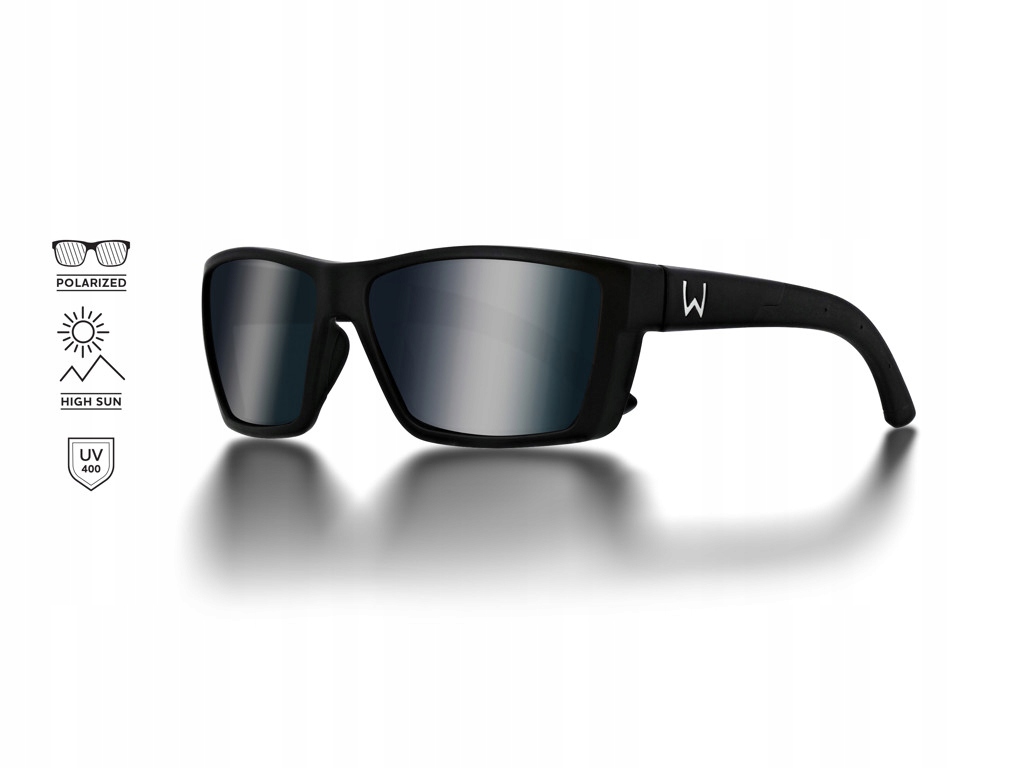 Okulary polaryzacyjne Westin W6 Street 100 LB Smoke LM Silver Flash AR Blue