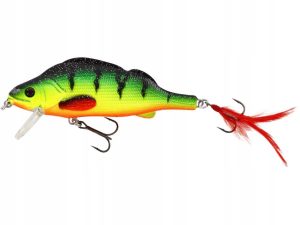Wobler Westin Percy The Perch Crankbait floating 10cm 20g Fancy Firetiger