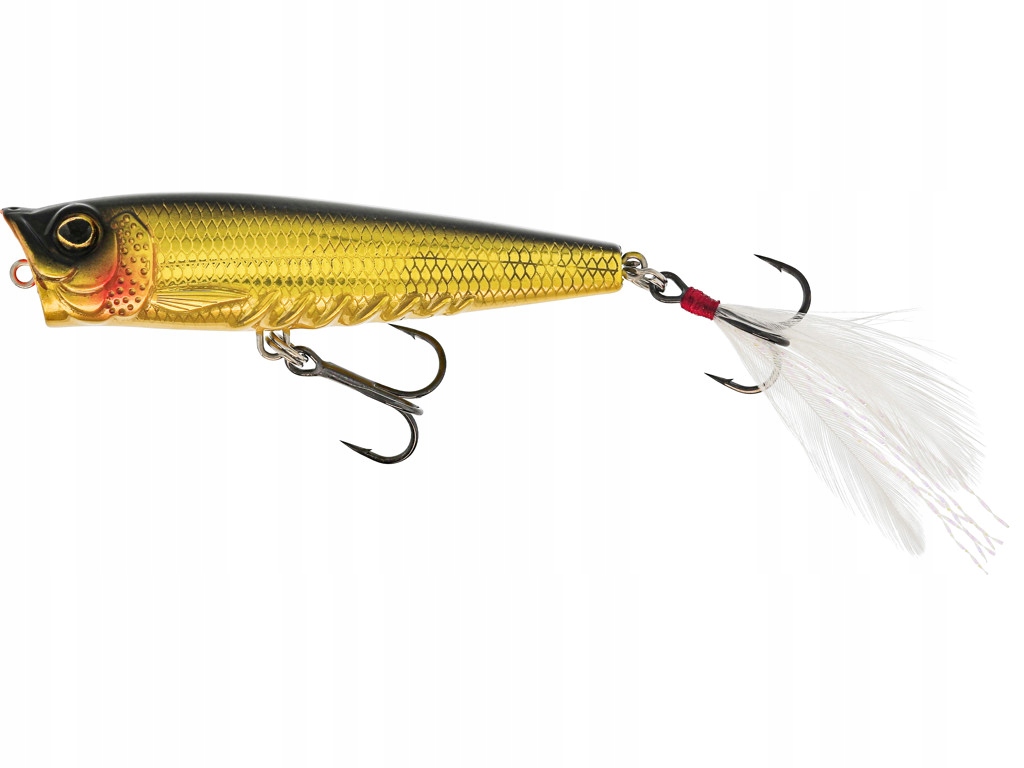 Wobler Westin Spot-On Popper floating 6,5cm 7g Gold Chrome