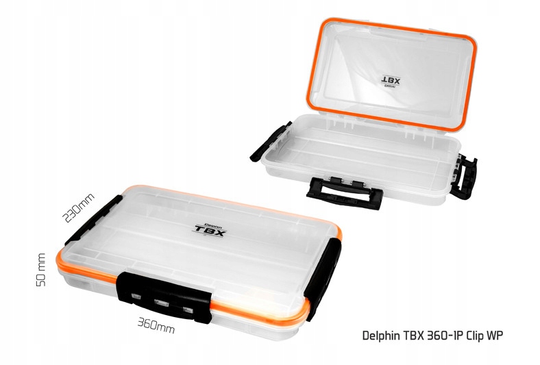 Pudełko Delphin TBX One 360-1P Clip WP 36x23x5cm