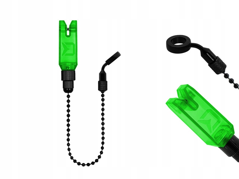 Hanger na łańcuszku Delphin ChainBlock zielony