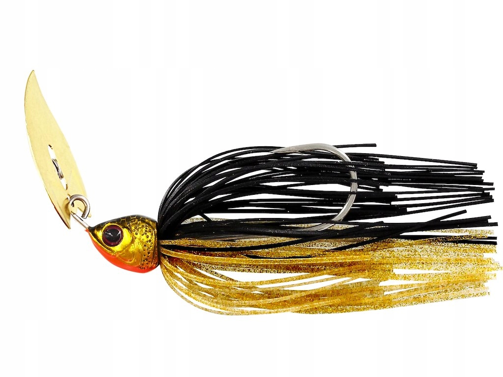 Bladebite V2 Tungsten Bladed Jig sinking 14g Gold Rush