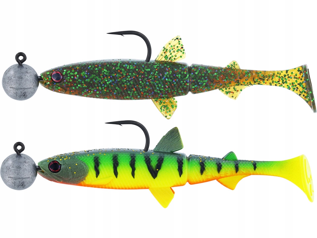 Zestaw gum Westin Hypoteez Shadtail R 'N R 9cm 7g Dark Water Mix 13