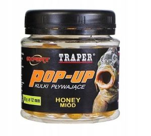 Kulki pływające Pop-Up Traper 50g 12mm miód