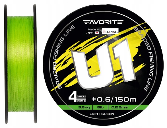 Plecionka Favorite U1 PE 4x 150m 0,132mm