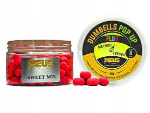 Kulki dumbels Meus Fluo Pop Up 8mm sweet mix