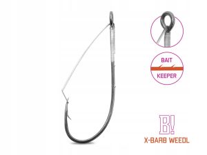 Haczyki Delphin B! X-Barb Weedl 8szt. #2