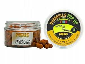 Kulki dumbels Meus Fluo Pop Up 8mm marakuja limonka